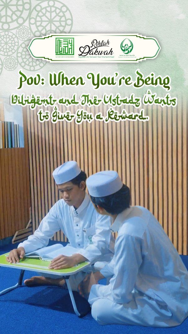POV: WHEN YOU'RE BEING DILIGENT AND THE USTADZ WANTS TO GIVE YOU A REWARD

RUMAH TAHFIDZ GRATIS YAYASAN AT-TANWEIR NUR MUHAMMAD
Donasi Dukungan :
Rek.BSI atas nama Yayasan At-Tanweir Nur Muhammad 8888-466-461
Follow : @alhabib_abdullah_alhabsyi
•⁠ ⁠- - - - - - - - - - - - - - - - - - - - - - - - - - - - -
INFO : 0813-1111-5929
Jazakumullah Khairal Jaza Wa Barakallahu Fiikum
Silahkan dishare / Bagikan , Semoga Bermanfaat
#viral #trending #fypppppppppppppppppppppppppppppppppppppppppppppppppppppppppppppppppppppp